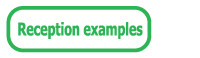 Reception examples